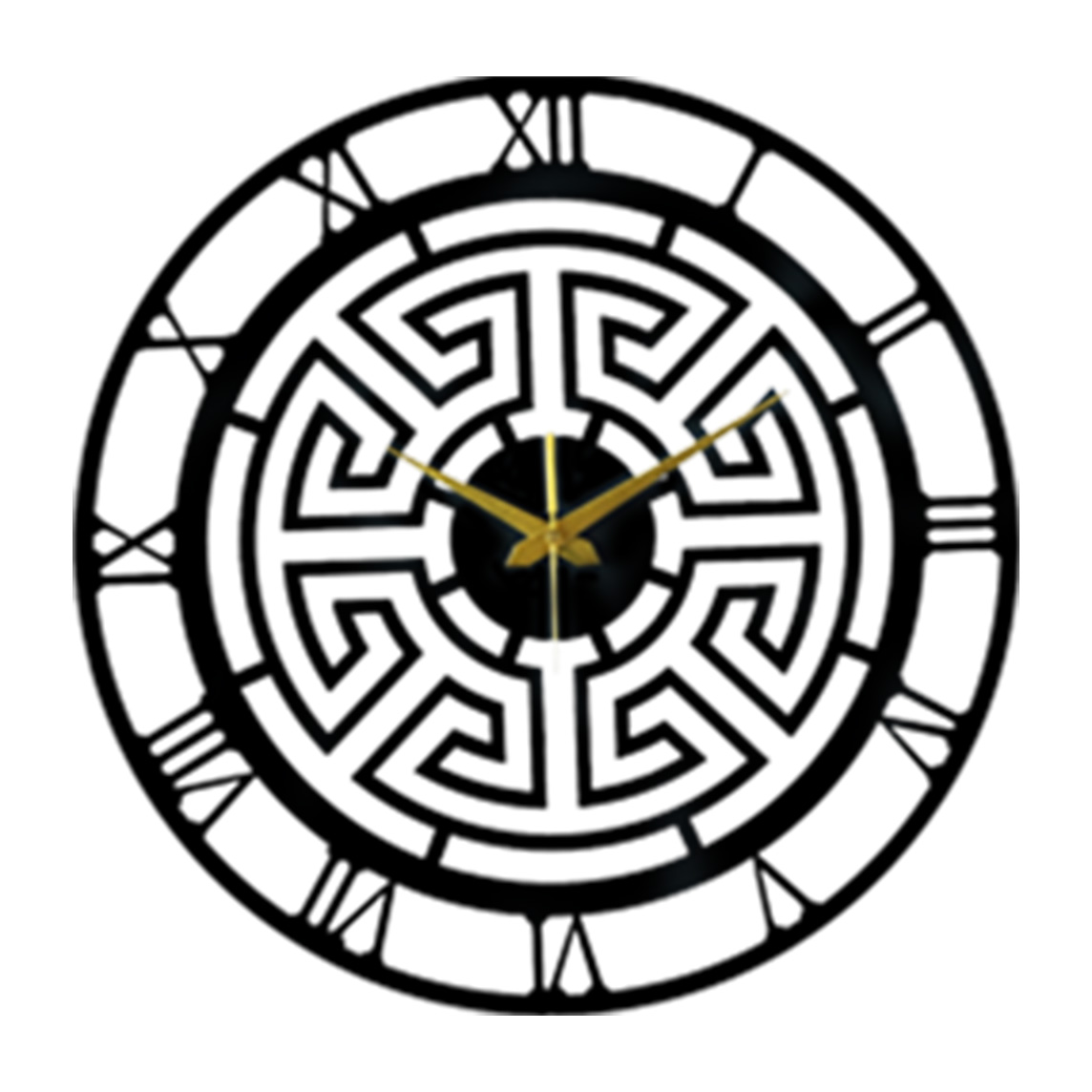 LABYRINTH METAL WALL CLOCK - Image 7