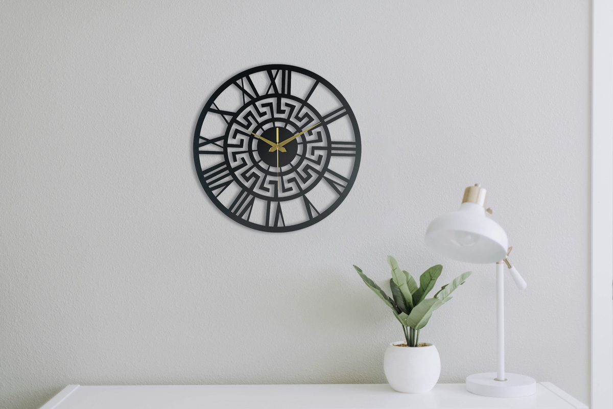 THE MAZE METAL WALL CLOCK - Image 6