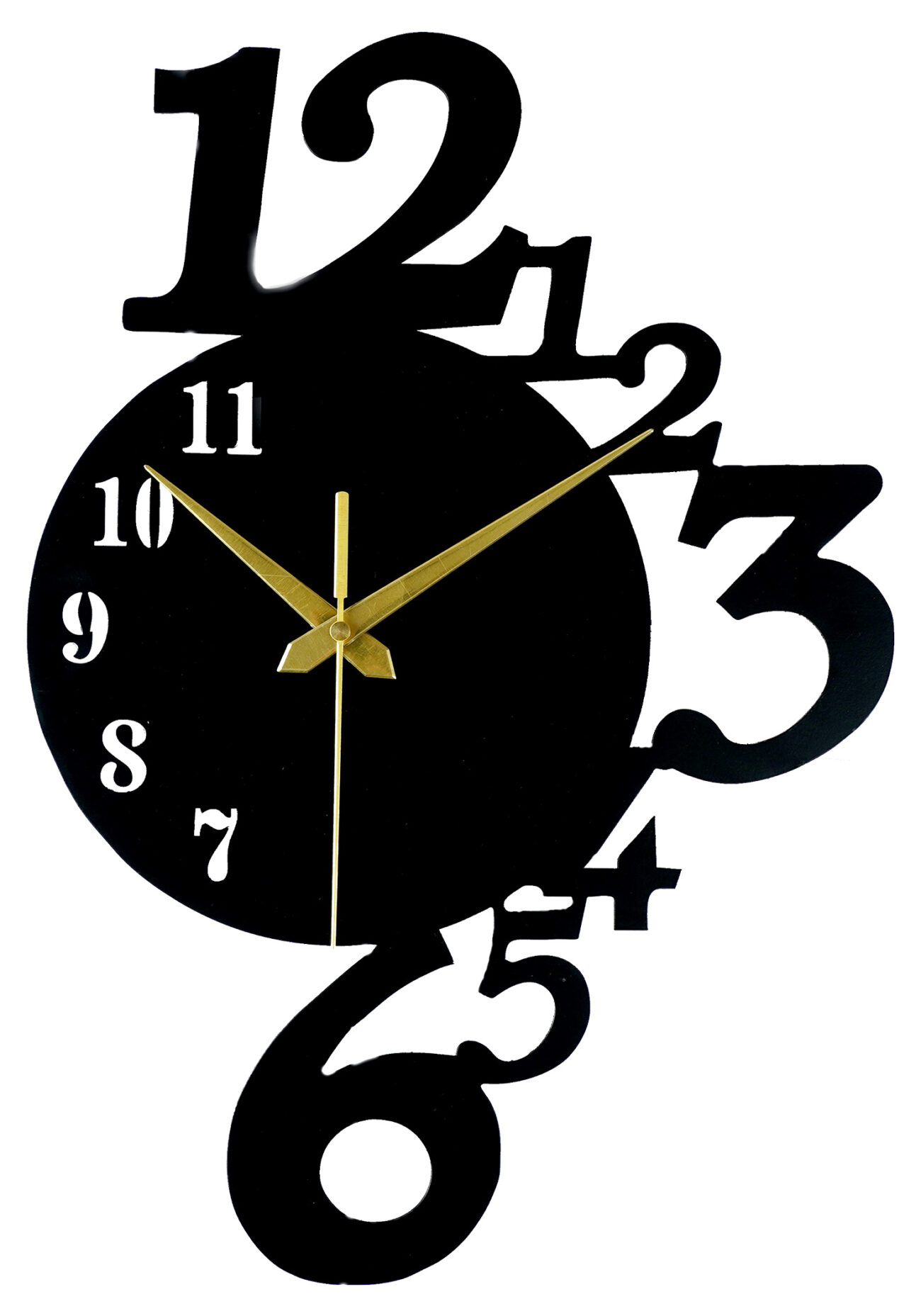 MISMATCHED METAL WALL CLOCK - Image 6