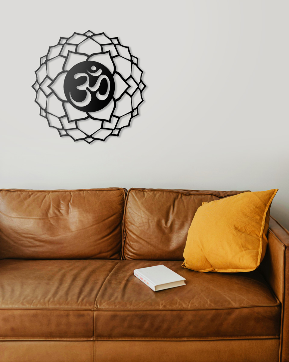 SPIRITUAL FLOWER METAL WALL ART - Image 5