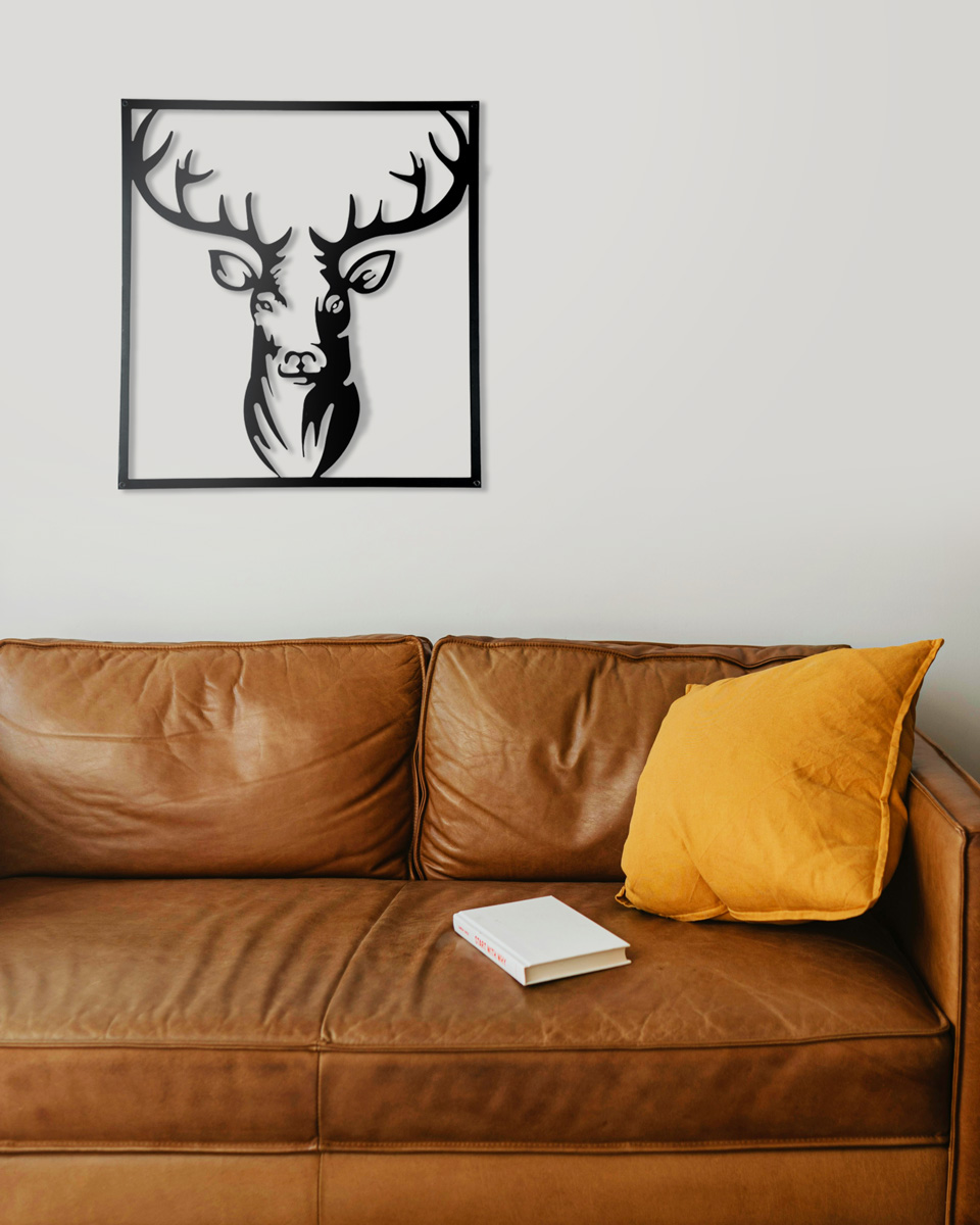 REINDEER METAL WALL ART - Image 5