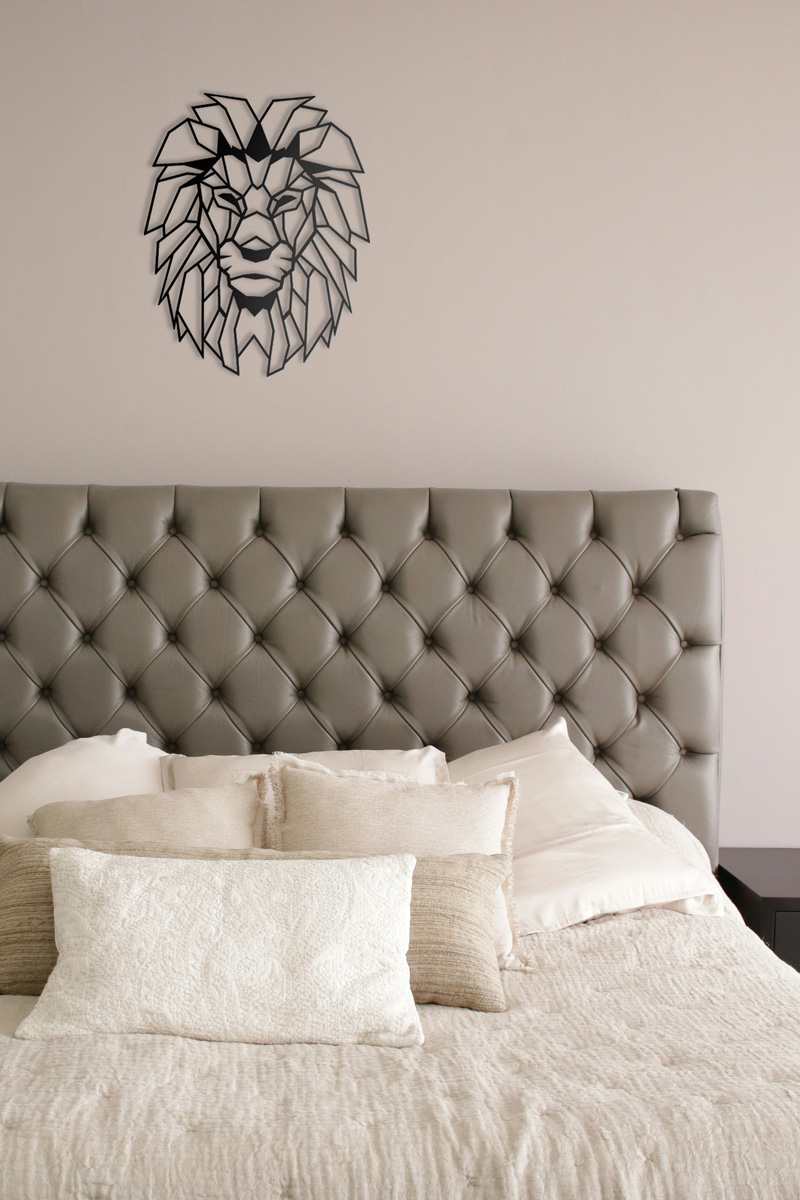 LION HEAD MOSAIC METAL WALL ART - Image 6