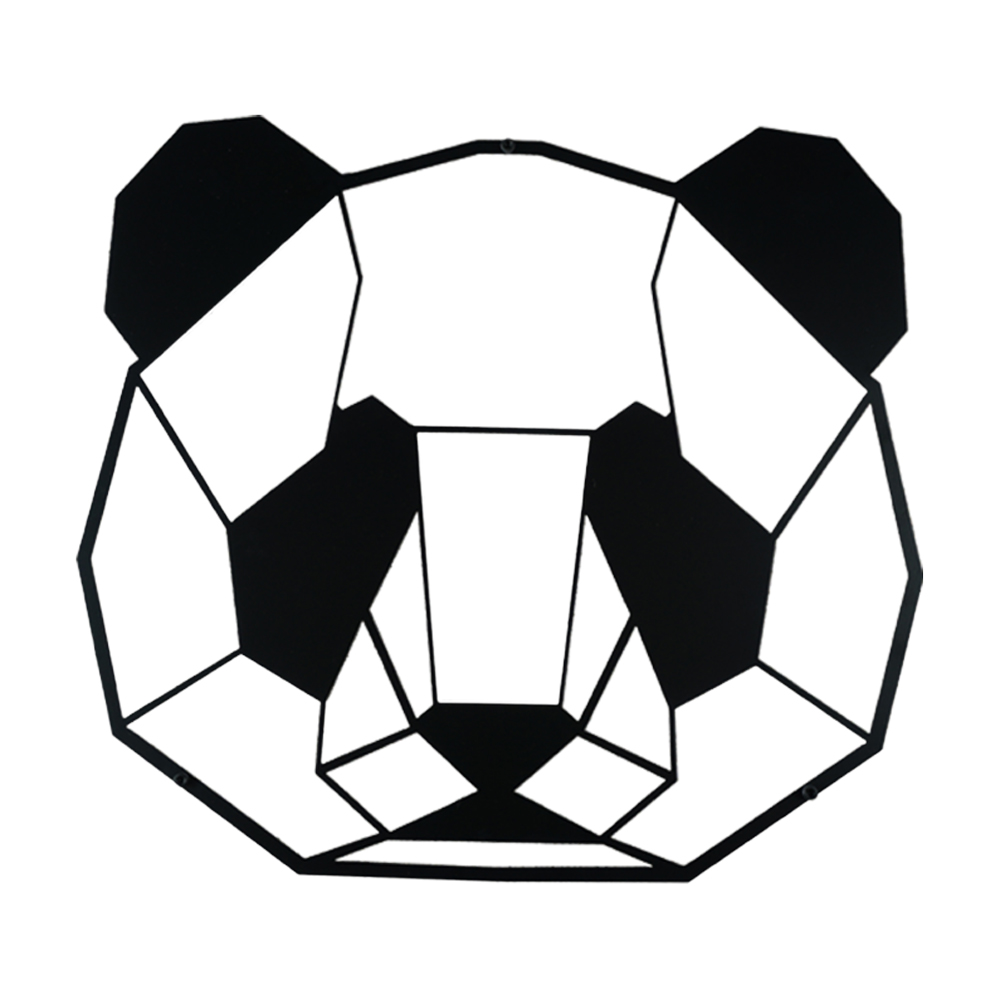 PANDA FACE METAL WALL ART - Image 7